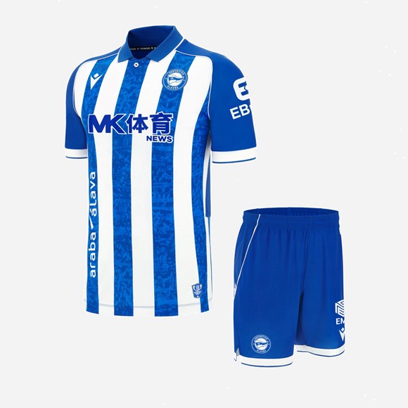 Trikot Deportivo Alavés Heim Kinder 2026-27